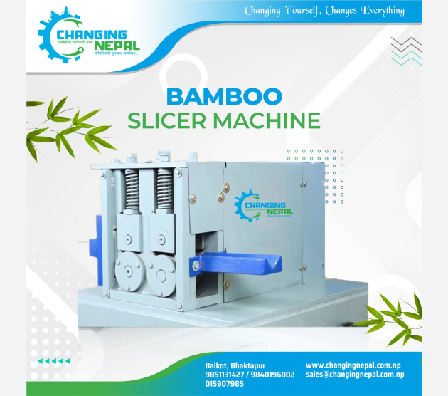 Bamboo Slicer Machine (Two Stroke)